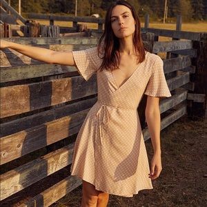 Never worn Christy Dawn Anya wrap dress